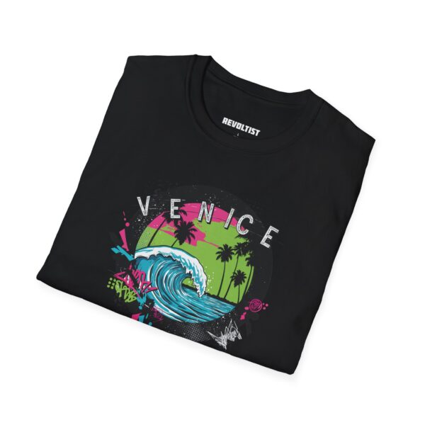 Venice Wave Unisex Softstyle T-Shirt - Beach Vibe, Summer Essential, Graphic Tee, Casual Wear, Gift for Surf Lovers - Image 20