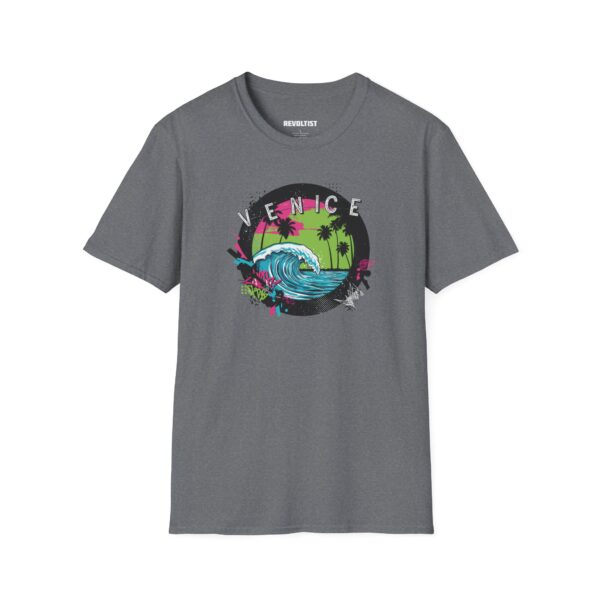 Venice Wave Unisex Softstyle T-Shirt - Beach Vibe, Summer Essential, Graphic Tee, Casual Wear, Gift for Surf Lovers - Image 21