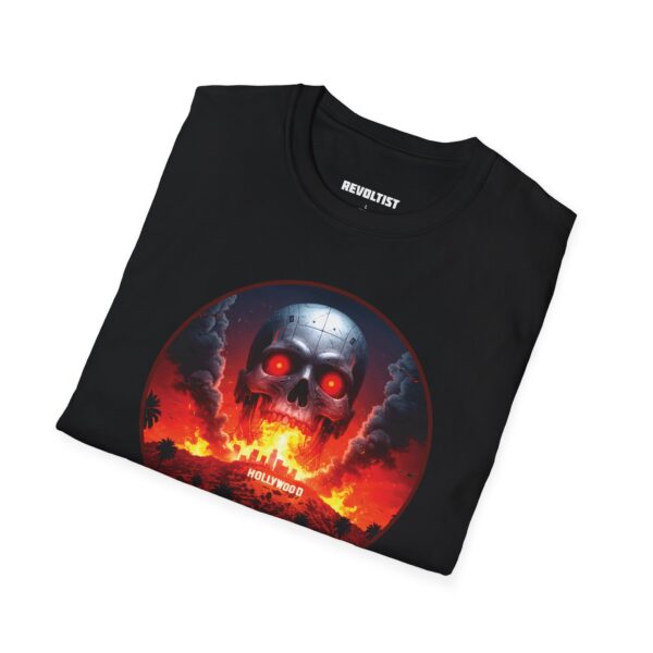 Hollywood Cyborg Unisex T-Shirt - Image 4