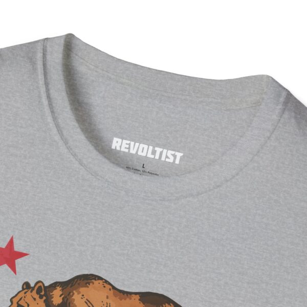 California Republic Bear T-Shirt | Unisex Softstyle Graphic Tee, Casual Wear, Gift for Californians, Vintage Style, Nature Lovers, Festival Shirt - Image 43
