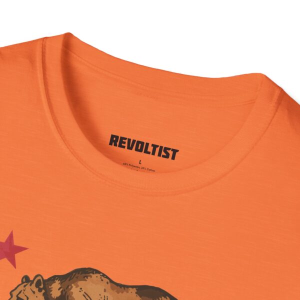 California Republic Bear T-Shirt | Unisex Softstyle Graphic Tee, Casual Wear, Gift for Californians, Vintage Style, Nature Lovers, Festival Shirt - Image 15