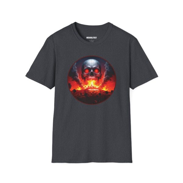 Hollywood Cyborg Unisex T-Shirt - Image 9