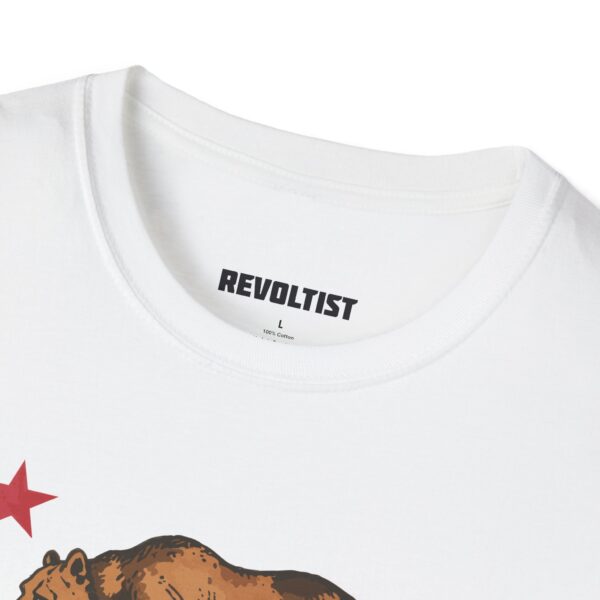 California Republic Bear T-Shirt | Unisex Softstyle Graphic Tee, Casual Wear, Gift for Californians, Vintage Style, Nature Lovers, Festival Shirt - Image 11