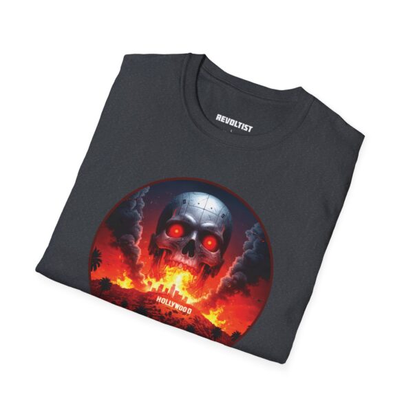 Hollywood Cyborg Unisex T-Shirt - Image 12