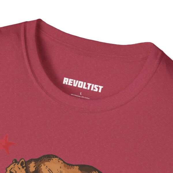 California Republic Bear T-Shirt | Unisex Softstyle Graphic Tee, Casual Wear, Gift for Californians, Vintage Style, Nature Lovers, Festival Shirt - Image 31