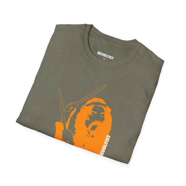 Drums Unisex T-Shirt - Revoltist - Image 4
