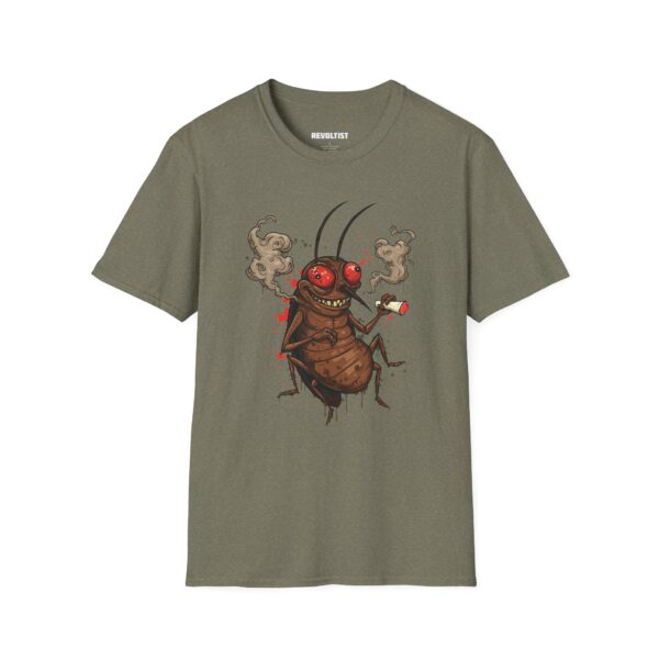 Sativas Smoking Roach T-Shirt - Image 25