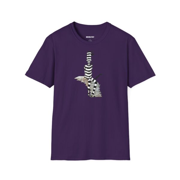 Mr. Stripe Graphic Art T-Shirt - Image 4