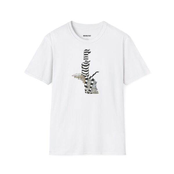 Mr. Stripe Graphic Art T-Shirt - Image 2