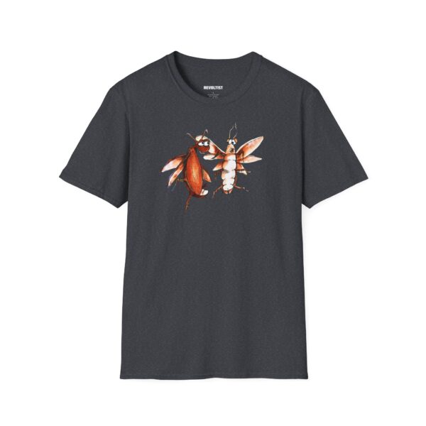 Roach Love Graphic Art T-Shirt - Image 5