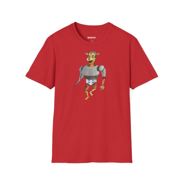 Catbot Graphic Art T-Shirt - Unisex Softstyle - Image 6