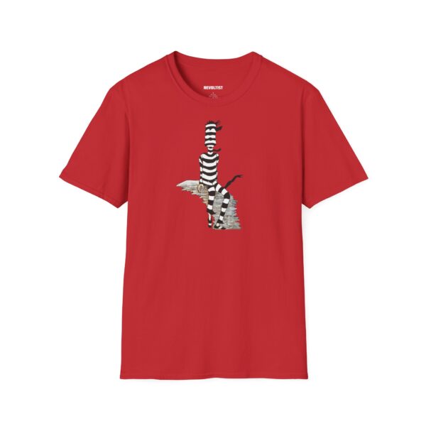 Mr. Stripe Graphic Art T-Shirt - Image 5