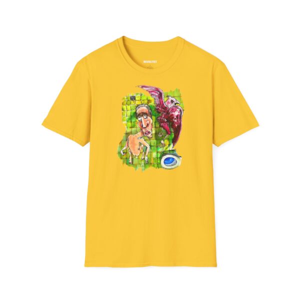 Restroom Eagle Graphic Art T-Shirt - Image 8