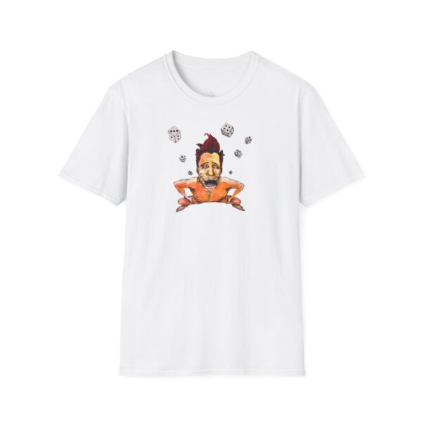 Dice Man Graphic Art T-Shirt - Image 2