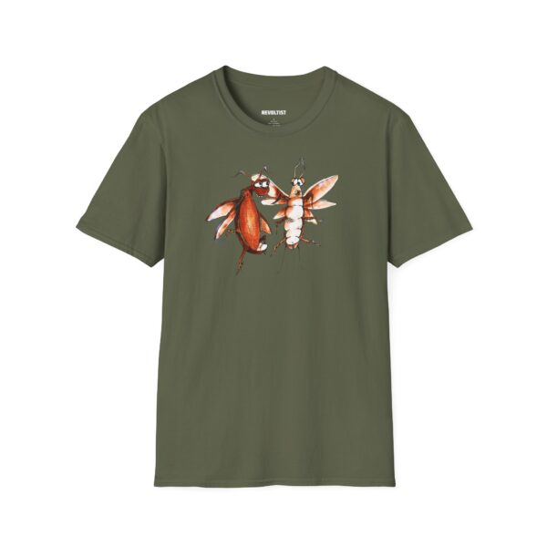 Roach Love Graphic Art T-Shirt - Image 3