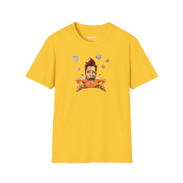 Dice Man Graphic Art T-Shirt - Image 4