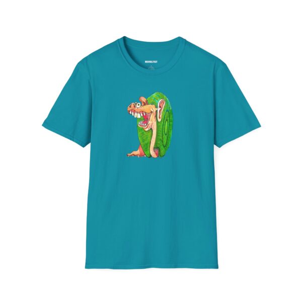 Ear Snail Graphic Art T-Shirt - Image 4