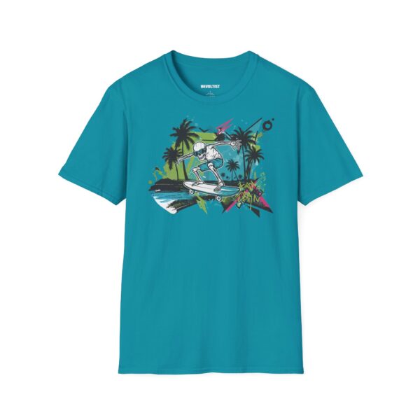 Venice California Skeleton Stix T-Shirt - Image 6