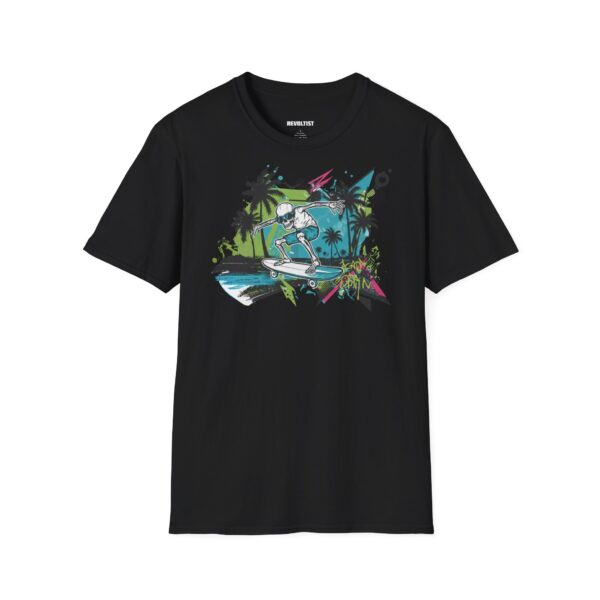 Venice California Skeleton Stix T-Shirt - Image 3