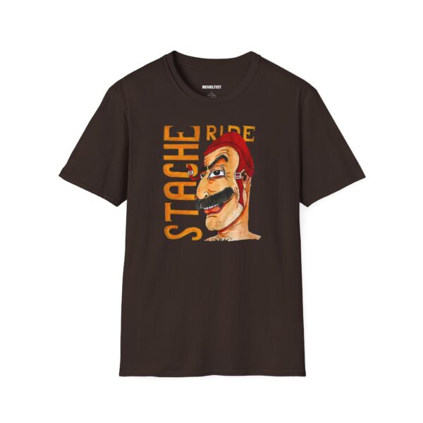 Stache Ride Graphic Art T-Shirt