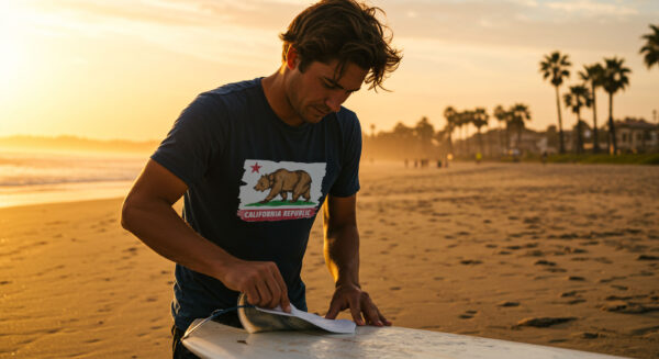 California Republic Bear T-Shirt - Image 9