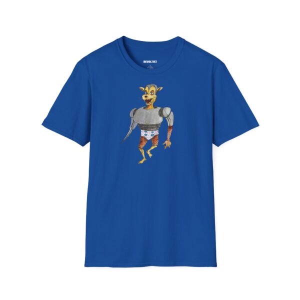 Catbot Graphic Art T-Shirt - Unisex Softstyle - Image 4