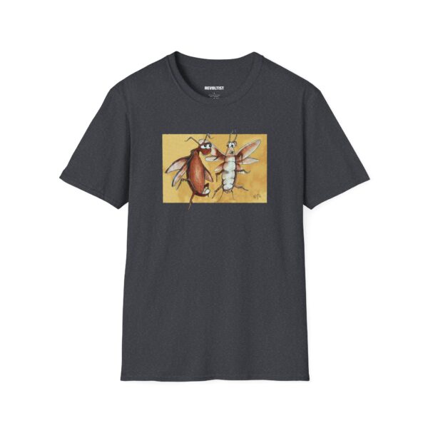 Roach Love Graphic Art T-Shirt - Image 5