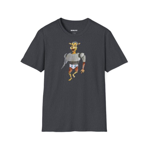 Catbot Graphic Art T-Shirt - Unisex Softstyle - Image 5