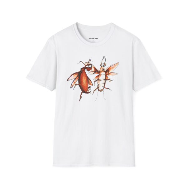 Roach Love Graphic Art T-Shirt - Image 2