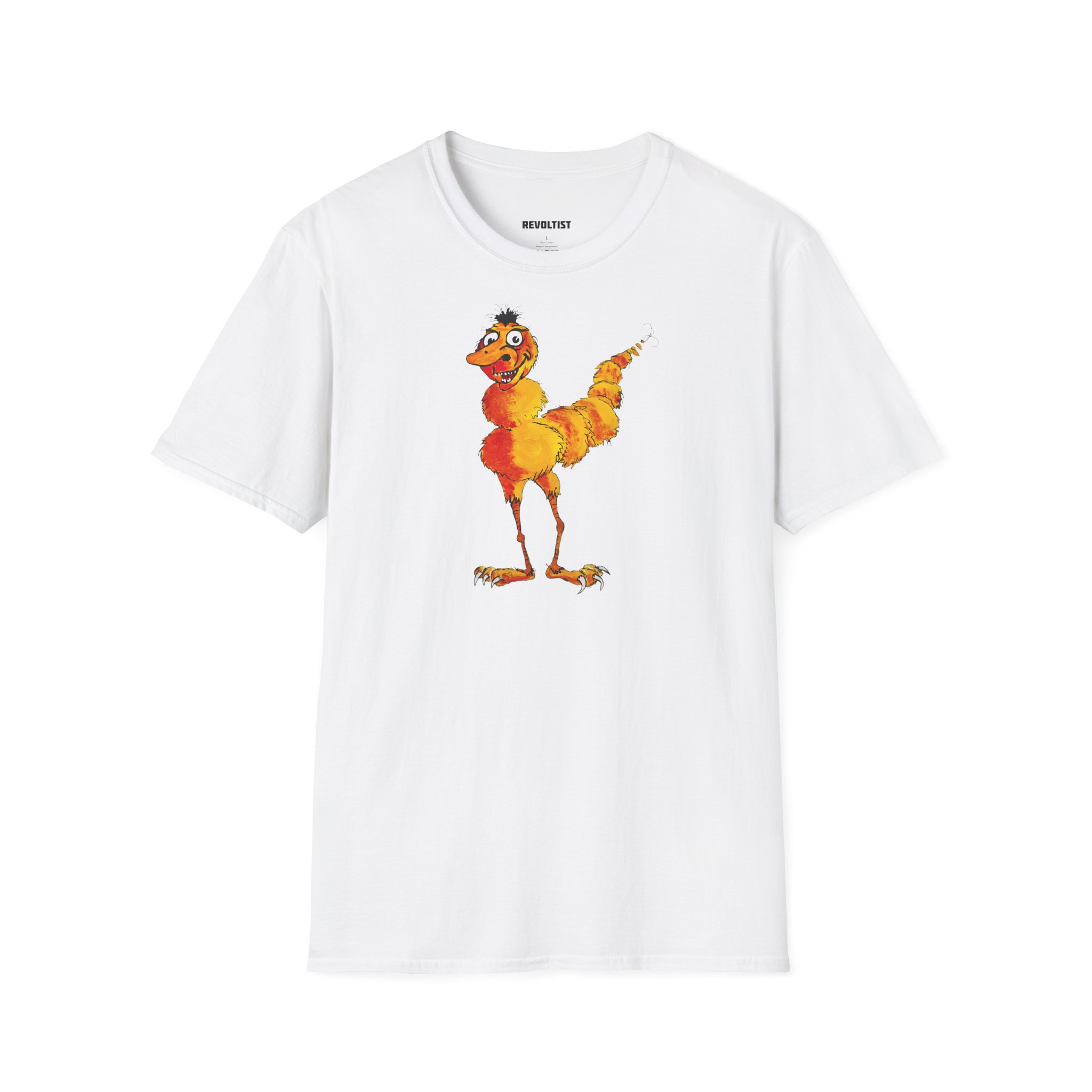 Feather Worm Graphic Art T-Shirt - Image 3
