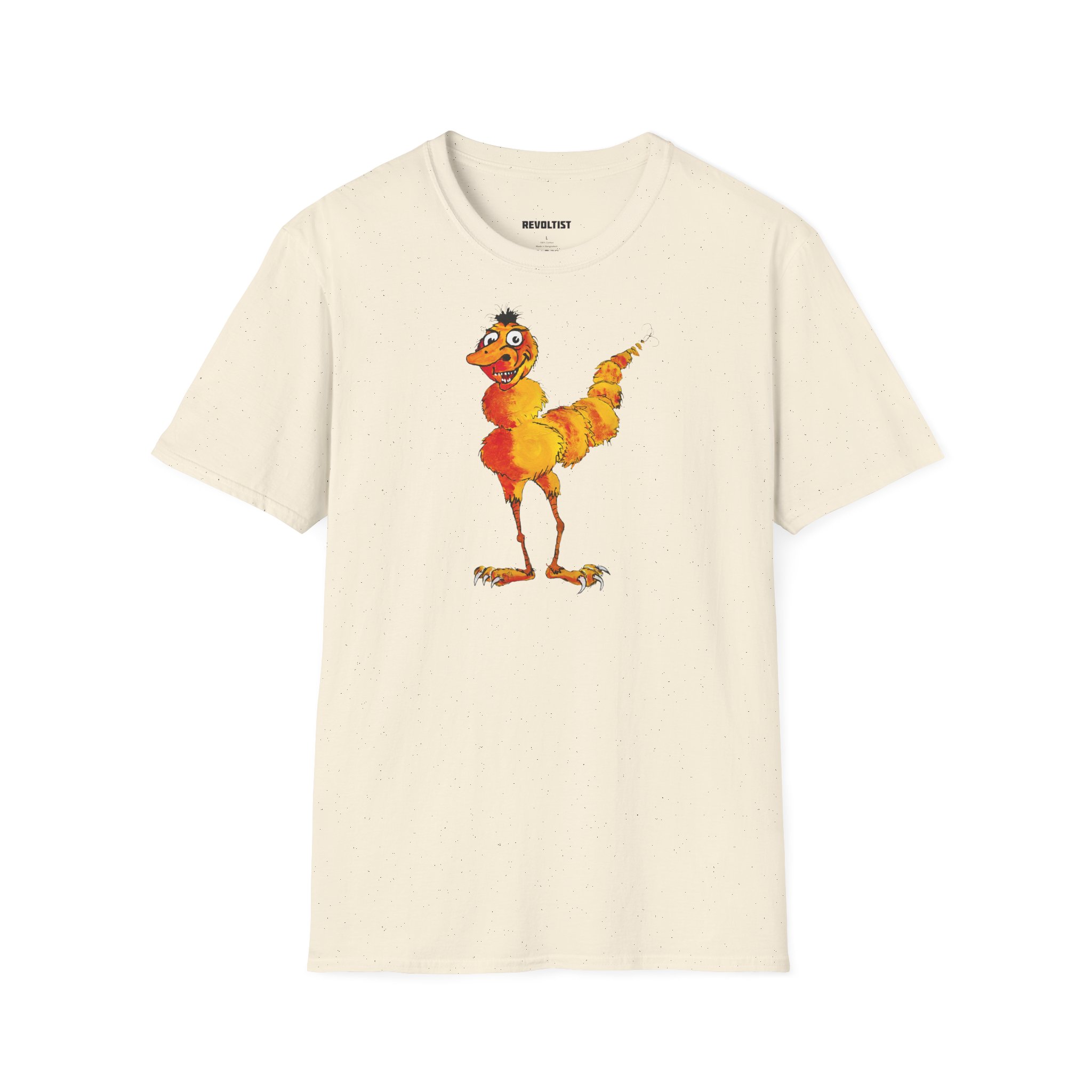 Feather Worm Graphic Art T-Shirt - Image 4