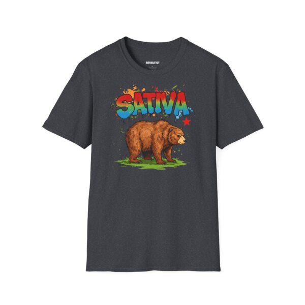 Sativa Bear Graphic T-Shirt - Image 5