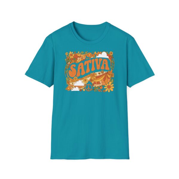Sativa 70s Floral Graphic T-Shirt - Image 5