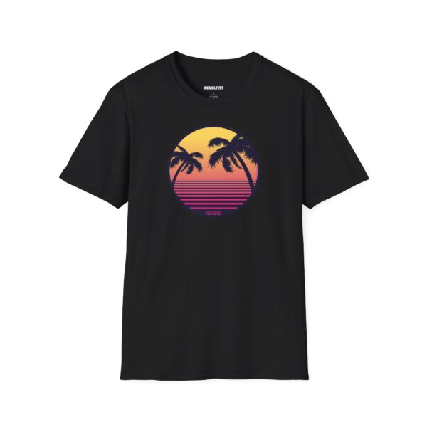 80s Sunset Vibes T-Shirt - Image 3