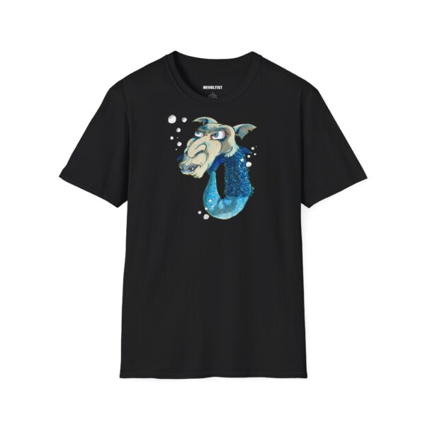 Dragon Shrimp Graphic Art T-Shirt - Image 3