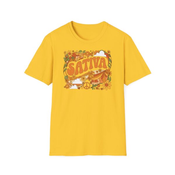 Sativa 70s Floral Graphic T-Shirt - Image 2