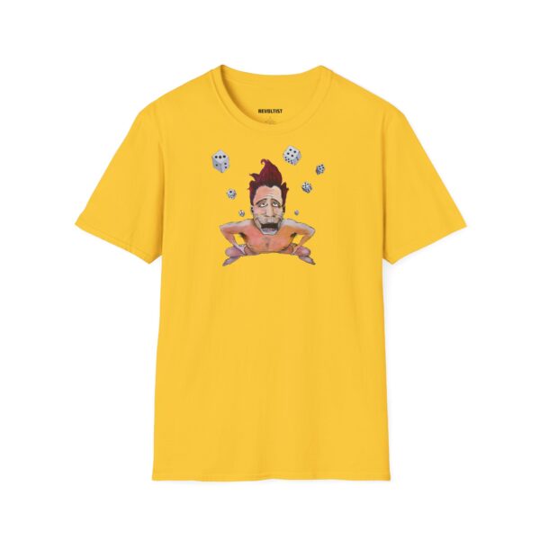 Dice Man Graphic Art T-Shirt - Image 4