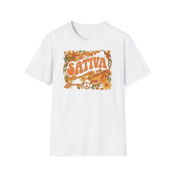 Sativa 70s Floral Graphic T-Shirt - Image 3