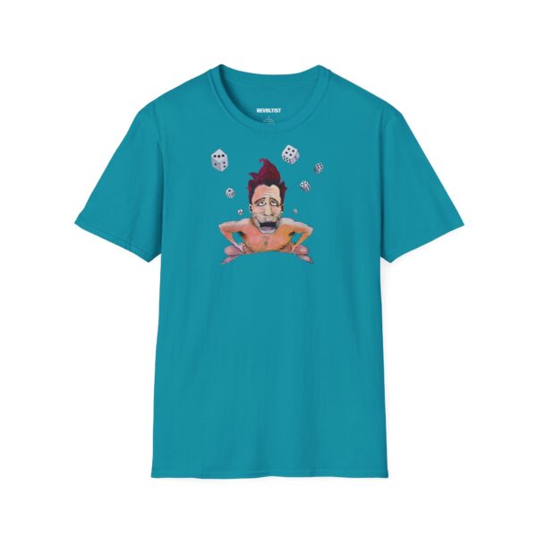 Dice Man Graphic Art T-Shirt