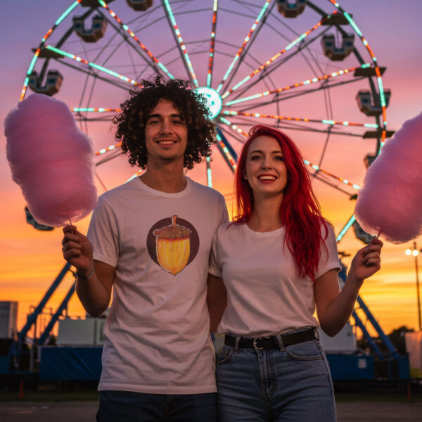Acorn Graphic Art T-Shirt - Image 9