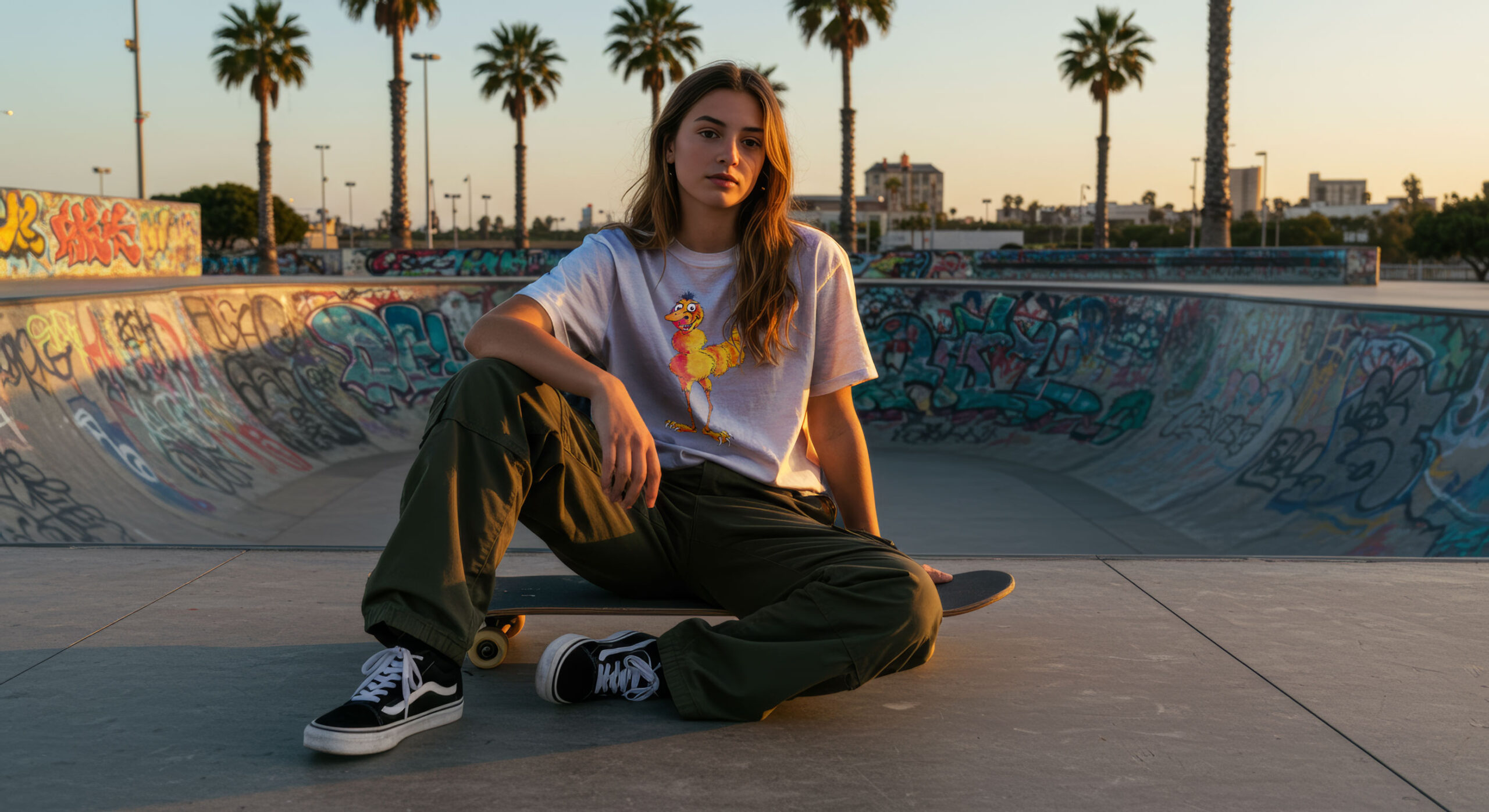 Feather Worm Graphic Art T-Shirt - Image 10