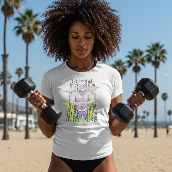 Mafia Angel Graphic Art T-Shirt - Image 8