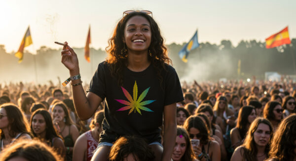 Sativa Leaf T-Shirt - Image 10