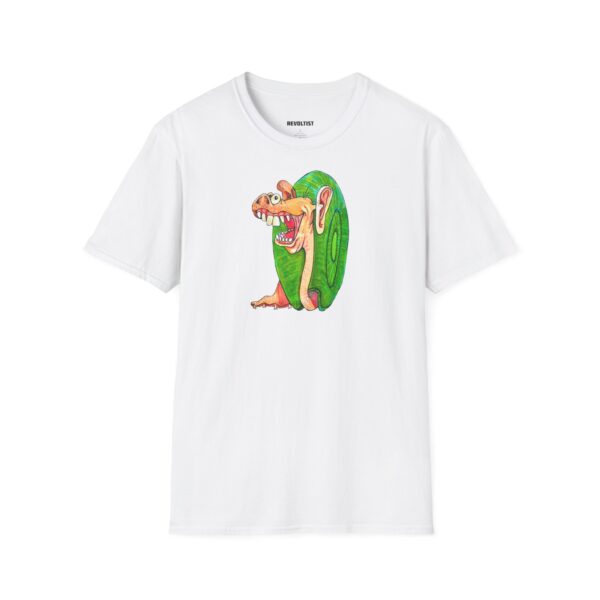 Ear Snail Graphic Art T-Shirt - Image 2