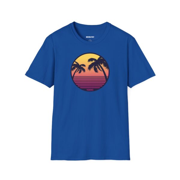 80s Sunset Vibes T-Shirt - Image 4