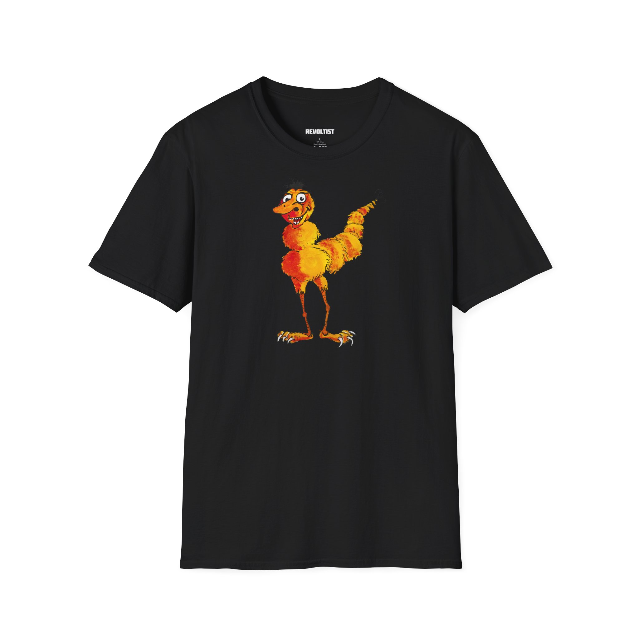 Feather Worm Graphic Art T-Shirt - Image 2