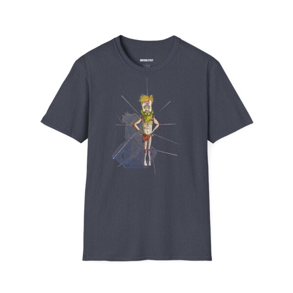 Wired Tarzan Graphic Art T-Shirt - Image 2