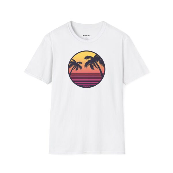 80s Sunset Vibes T-Shirt - Image 2