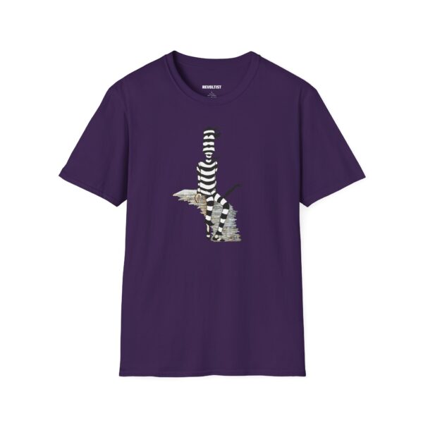 Mr Stripe Graphic Art T-Shirt - Image 4
