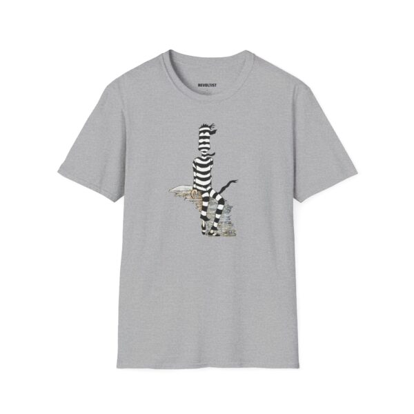 Mr Stripe Graphic Art T-Shirt - Image 6
